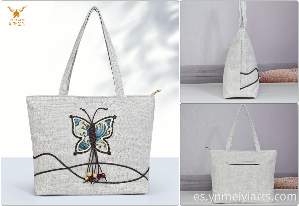 Ethnic Handheld Crossbody Bag